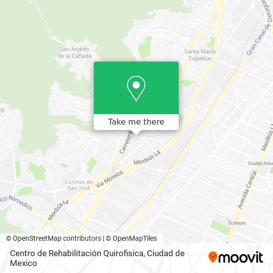 Centro de Rehabilitación Quirofisica map