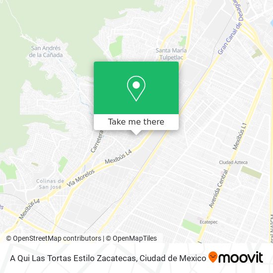 A Qui Las Tortas Estilo Zacatecas map