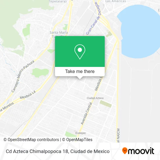 Cd Azteca Chimalpopoca 18 map