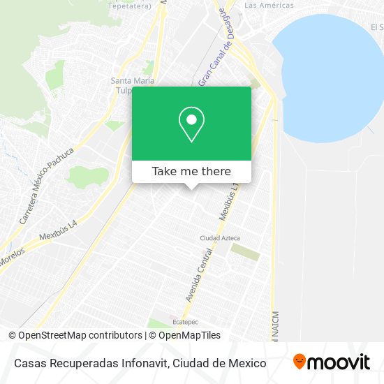 Mapa de Casas Recuperadas Infonavit