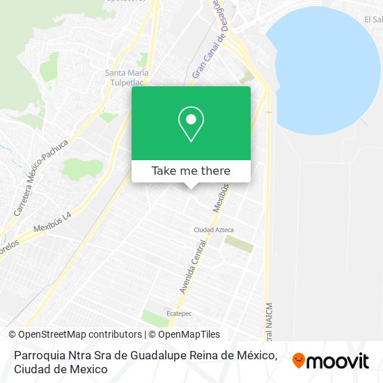 Parroquia Ntra Sra de Guadalupe Reina de México map