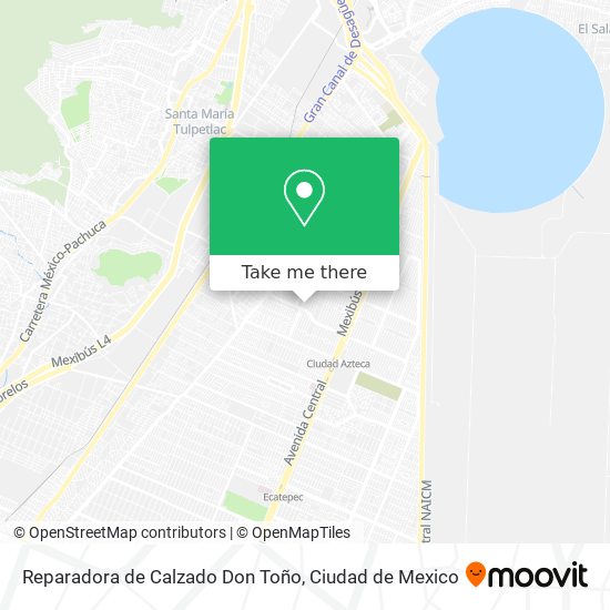 Reparadora de Calzado Don Toño map