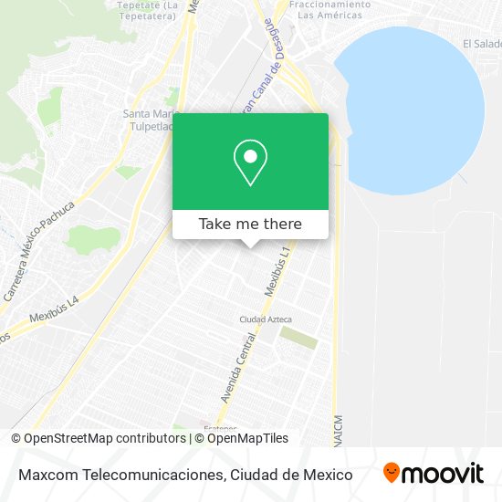 Maxcom Telecomunicaciones map