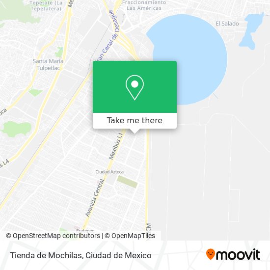 Tienda de Mochilas map