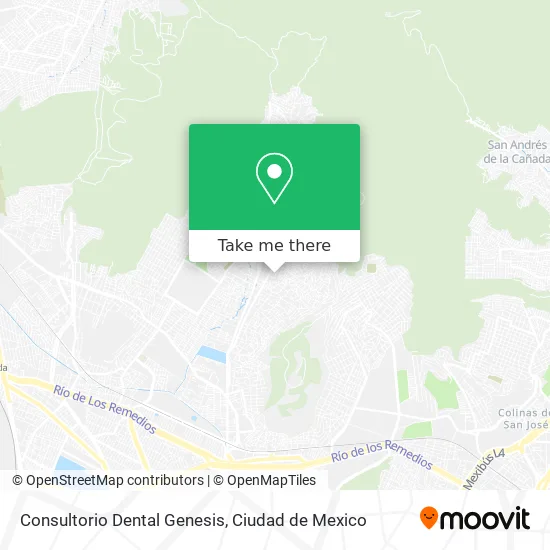 Consultorio Dental Genesis map