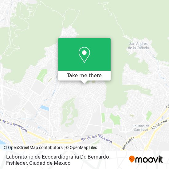 Laboratorio de Ecocardiografía Dr. Bernardo Fishleder map