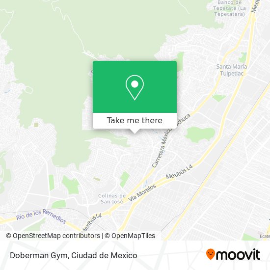 Mapa de Doberman Gym