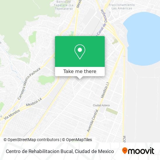 Centro de Rehabilitacion Bucal map
