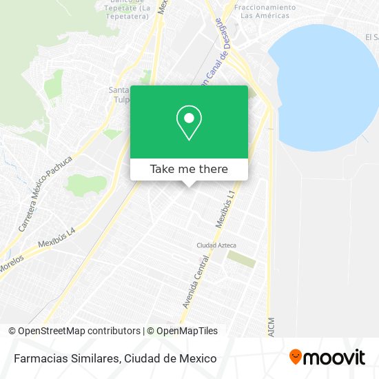 Mapa de Farmacias Similares