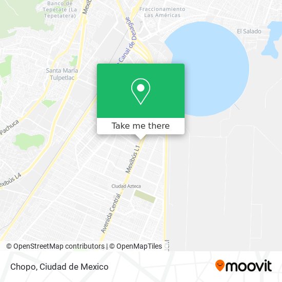 Mapa de Chopo