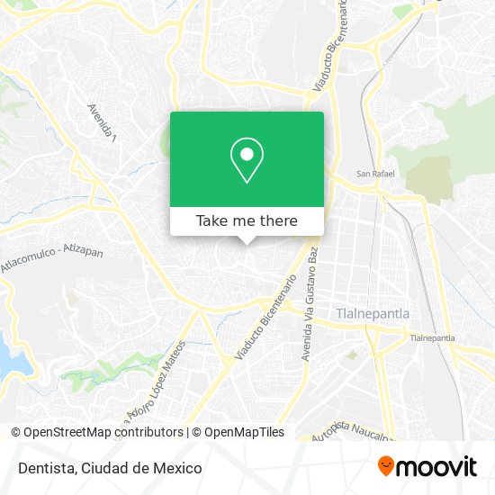 Mapa de Dentista