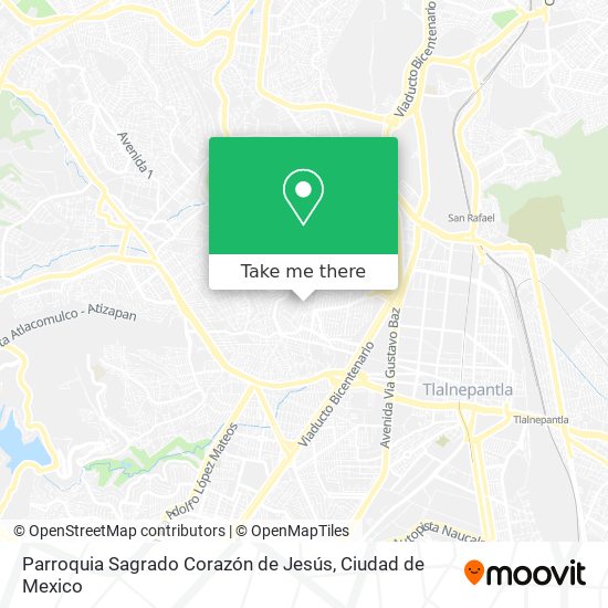 Parroquia Sagrado Corazón de Jesús map