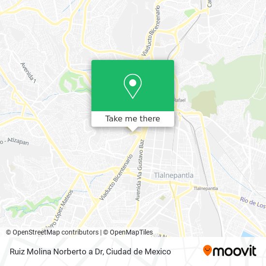 Ruiz Molina Norberto a Dr map