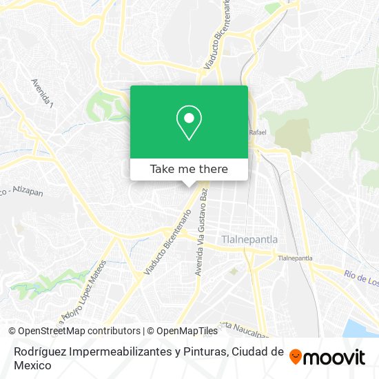 Rodríguez Impermeabilizantes y Pinturas map