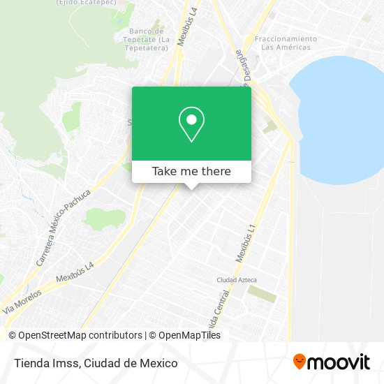 Tienda Imss map