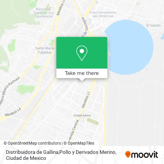 Distribuidora de Gallina,Pollo y Derivados Merino map