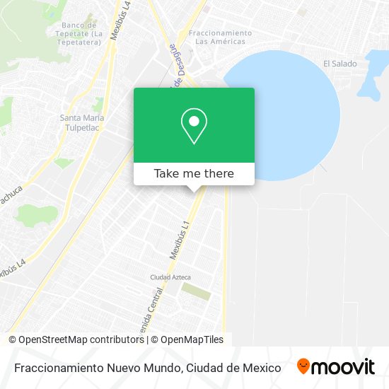 Fraccionamiento Nuevo Mundo map