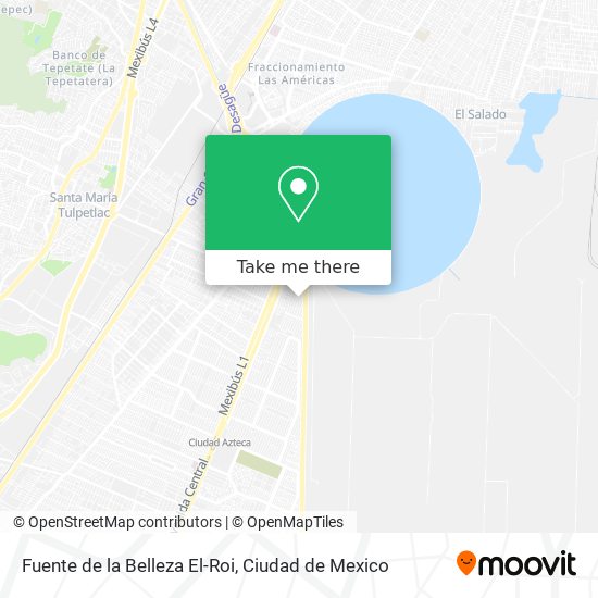 Mapa de Fuente de la Belleza El-Roi