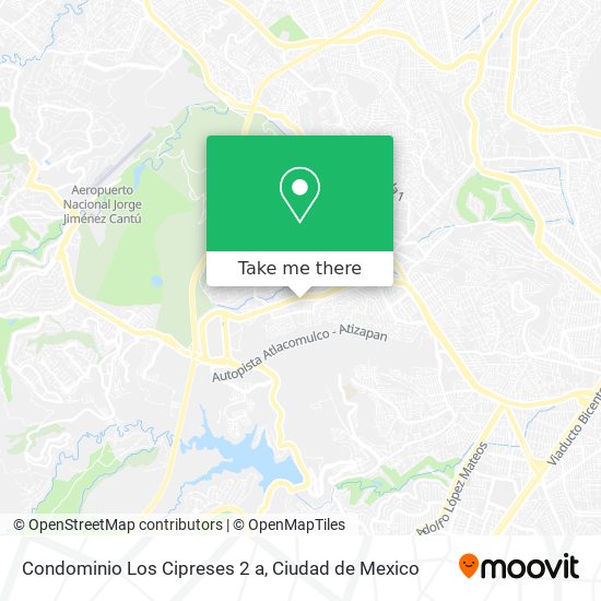 Mapa de Condominio Los Cipreses 2 a