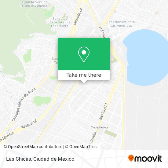 Mapa de Las Chicas