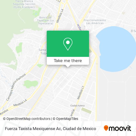 Mapa de Fuerza Taxista Mexiquense Ac