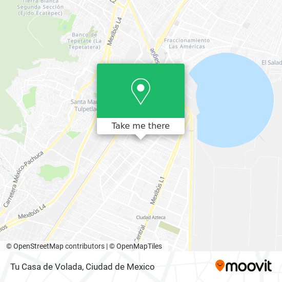 Tu Casa de Volada map