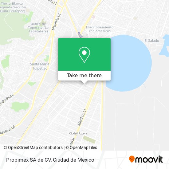 Propimex SA de CV map