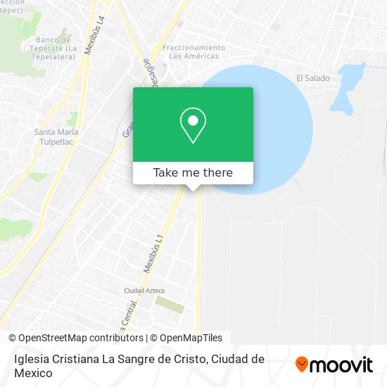Iglesia Cristiana La Sangre de Cristo map