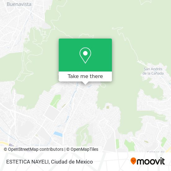 ESTETICA NAYELI map