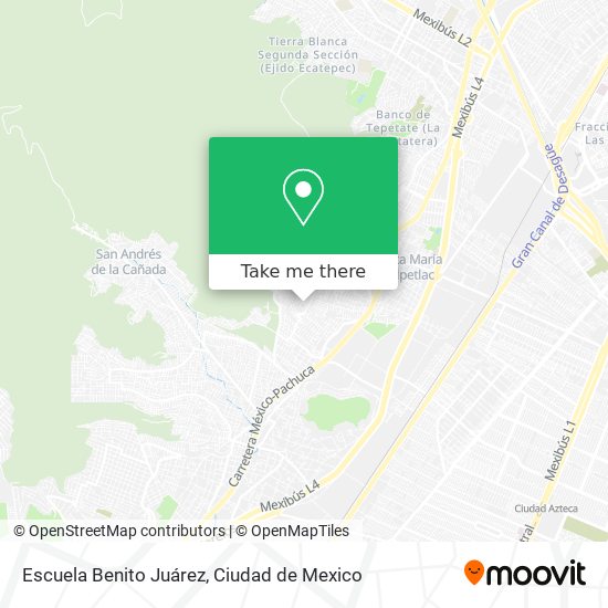 Escuela Benito Juárez map