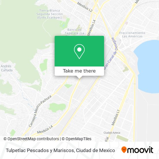 Tulpetlac Pescados y Mariscos map