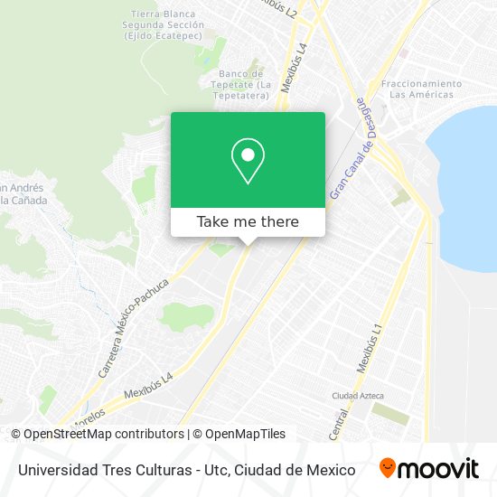 Universidad Tres Culturas - Utc map