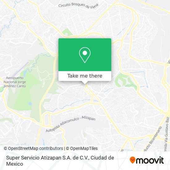 Super Servicio Atizapan S.A. de C.V. map