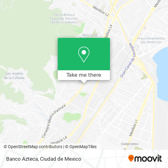 Mapa de Banco Azteca