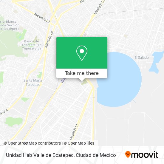 Unidad Hab Valle de Ecatepec map