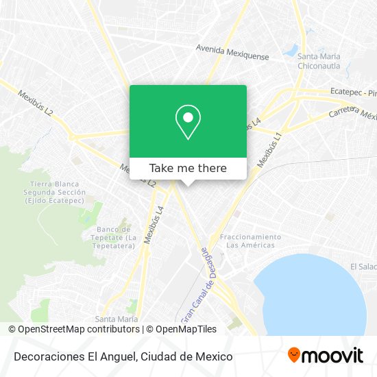 Decoraciones El Anguel map