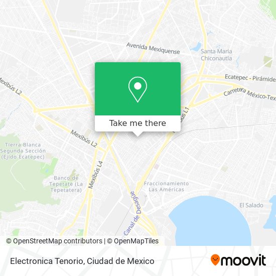 Mapa de Electronica Tenorio