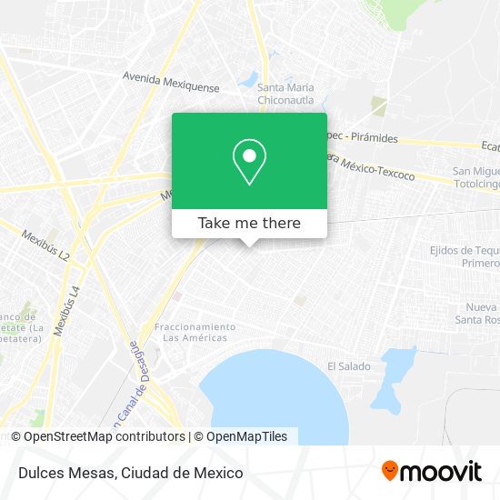 Mapa de Dulces Mesas