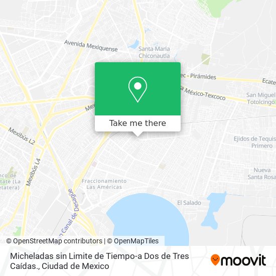 Mapa de Micheladas sin Limite de Tiempo-a Dos de Tres Caídas.