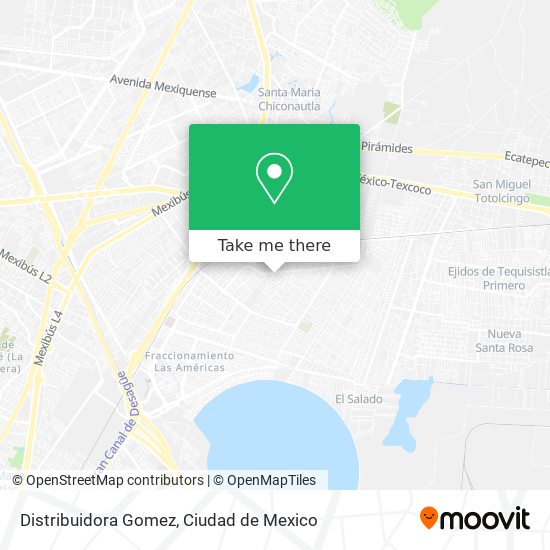 Distribuidora Gomez map