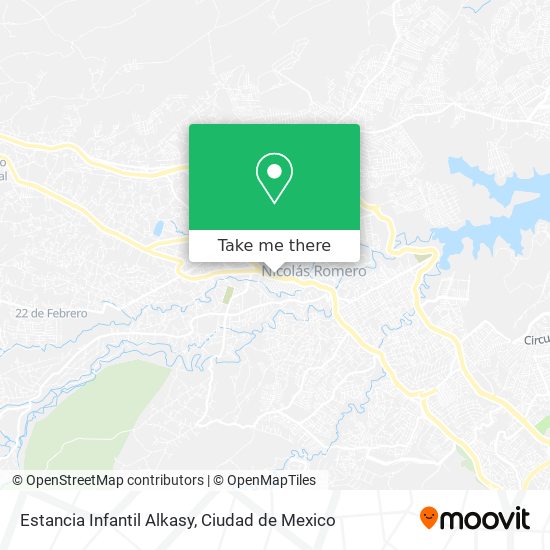 Mapa de Estancia Infantil Alkasy