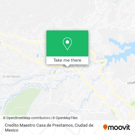 Credito Maestro Casa de Prestamos map