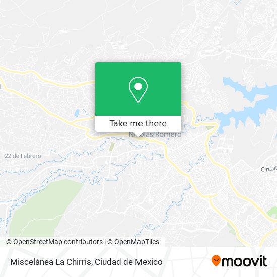 Mapa de Miscelánea La Chirris