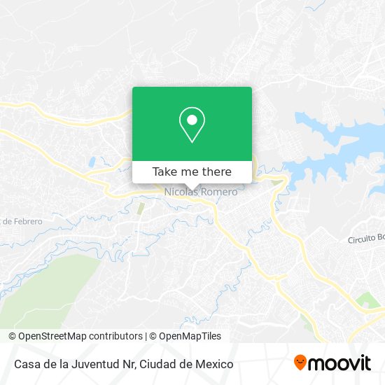 Mapa de Casa de la Juventud Nr