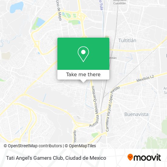 Mapa de Tati Angel's Gamers Club