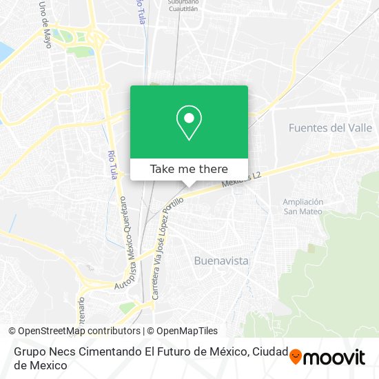 Grupo Necs Cimentando El Futuro de México map