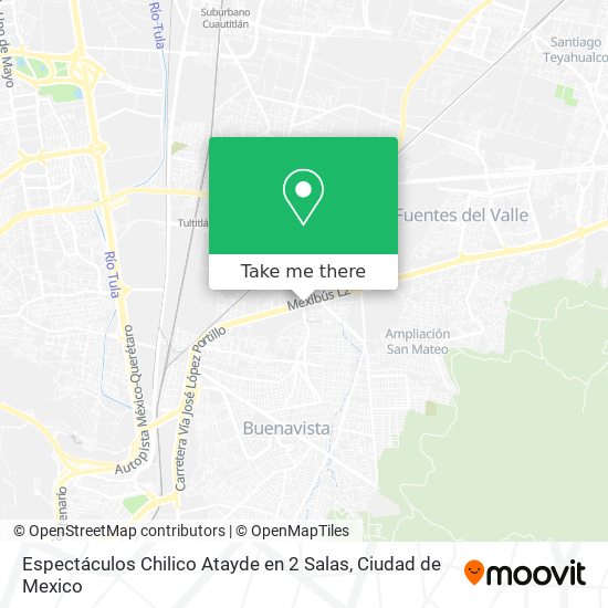 Espectáculos Chilico Atayde en 2 Salas map