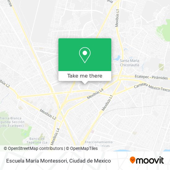 Escuela María Montessori map