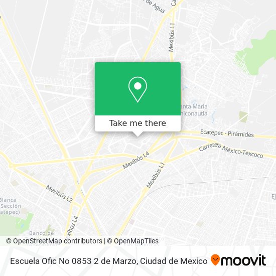 Escuela Ofic No 0853 2 de Marzo map