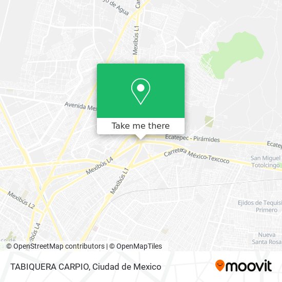 TABIQUERA CARPIO map
